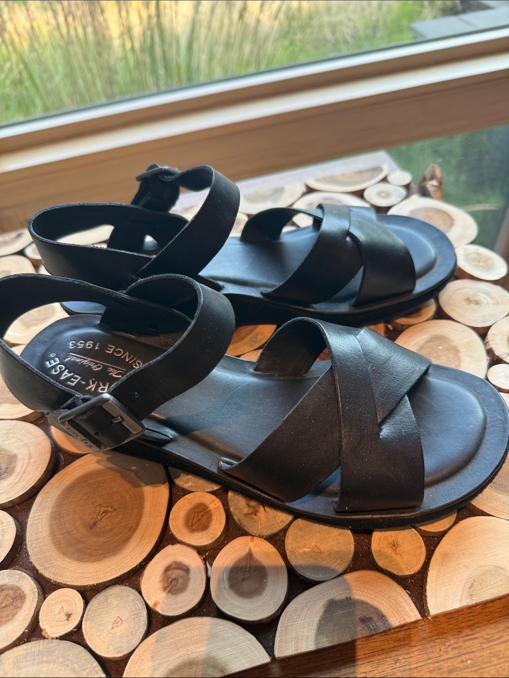 Kork-Ease  New Black Sandals 9M